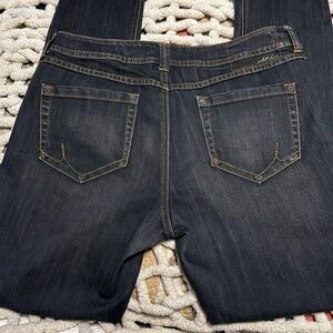 INC Straight Leg Black Wash Jeans